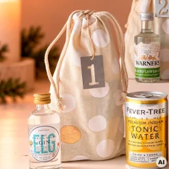 Adventskalender med gin & tonic