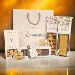 All about Amber - gavepose med Amber chokolade fra Summerbird