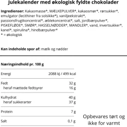 Anker Chokolade julekalender til børn