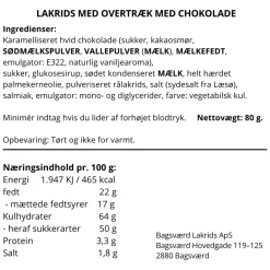 Bagsværd Lakrids stænger 'Guld Symfoni', 2 stk.