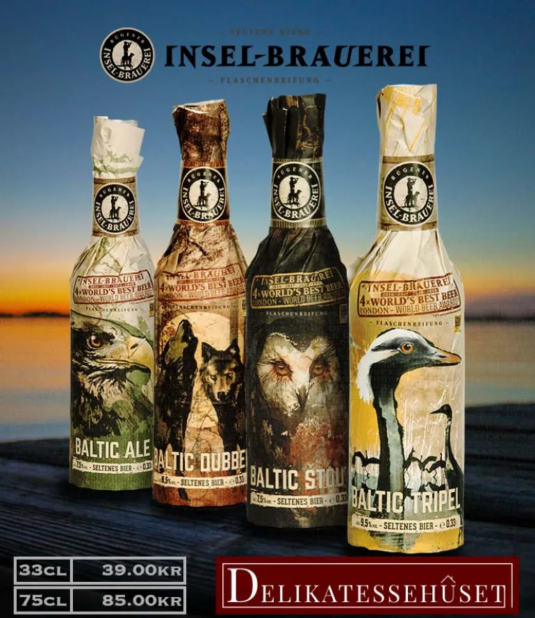 Baltic kollektion, øl - Insel Brauerei