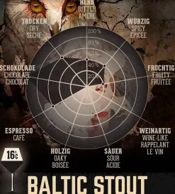 Baltic stout, øl - 0,75l, Insel Brauerei