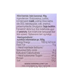 Bornholmsk granit - Karamel m. mint & lakrids