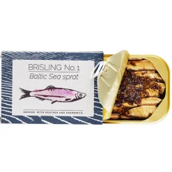Brisling No. 1 (røget med lyng og kamille) koldpresset rapsolie - Fangst