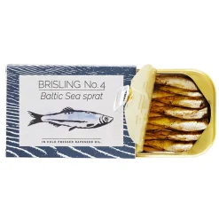 Brisling (tørret og let-saltet) i koldpresset rapsolie - Fangst