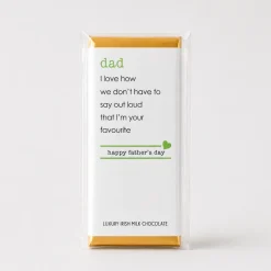 Budskabs chokolade: Dads favorite - Fars dag