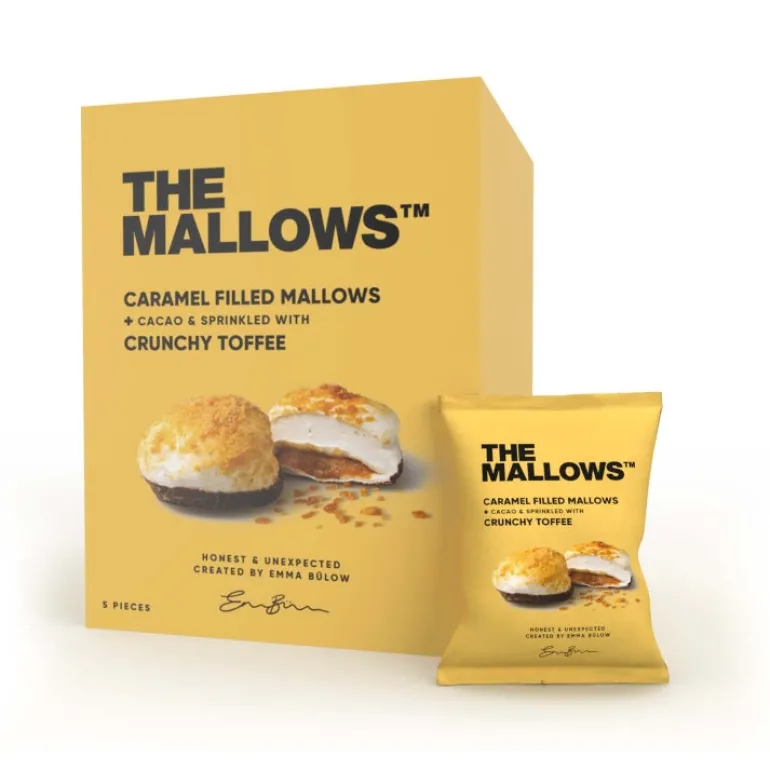 Caramel Filled Mallows Crunchy Toffee - The Mallows
