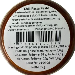 Chili Pesto, Pastariget Bornholm