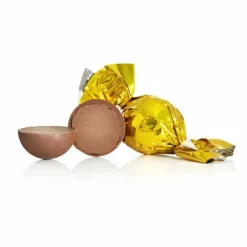 Chokoladekugle | karamelcreme - guld