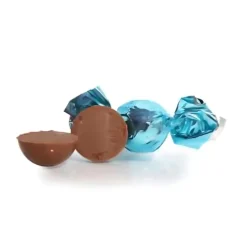 Chokoladekugle | Mælkechokolade med amaretto - turkis