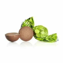 Chokoladekugle | Mælkechokolade med lakrids - lysegrøn