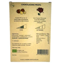 Chokoladeplade, Ecuador 70% mørk chokolade