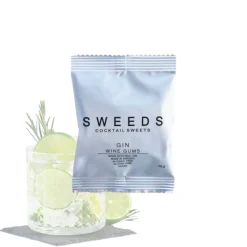 Cocktail vingummi med GIN fra SWEEDS (Flowpack)