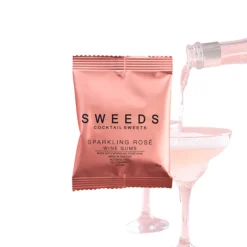 Cocktail vingummi med SPARKLING ROSÉ fra SWEEDS (Flowpack)