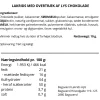 en kærlig tanke' - lakrids med chokolade fra Bagsværd Lakrids