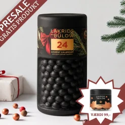 Familie Julekalender 2026 fra Lakrids by Bülow inkl. gratis Classic lakrids (værdi 99,-)