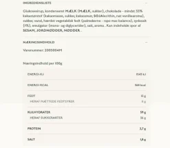 Fløde & Salt i mørk chokolade - Karamel Kompagniet