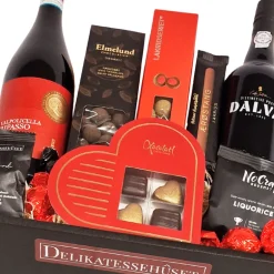 Flot julekurv - med rødvin, portvin og chokolade