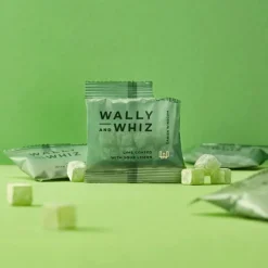 Flowpack Wally & Whiz vingummi - Lime m. syrlig citron