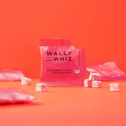 Flowpack Wally & Whiz vingummi - Solbær med Jordbær