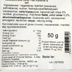 Franske Chokoladetrøfler - Karamel & Salt (Sølv) - 50g