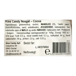 Fransk Nougat med kakao - Bites