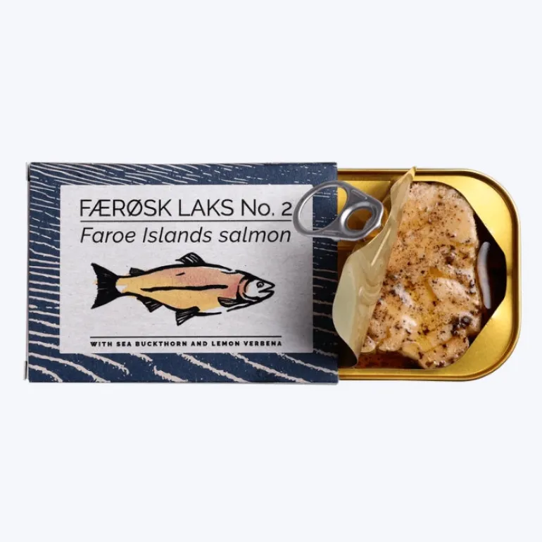 Færøsk laks i koldpresset rapsolie med Havtorn og Citronverbena, no. 2 - Fangst
