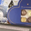 Gavekurv - blå frostkurv med de skønneste julelækkerier