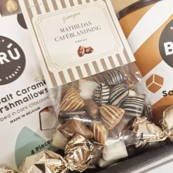 Gavekurv - med brødblanding, varm kakao & chokolade