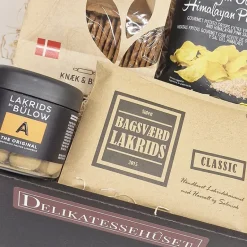 Gavekurv - med dansk lakrids & sprødt