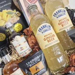 Gavekurv - med dark 'n' stormy cocktail