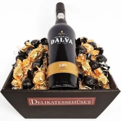 Gavekurv - med LBV portvin fra Dalva