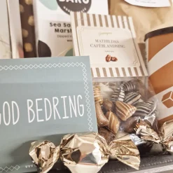 Gavekurv - send en 'God bedring'-gave med brødblanding, varm kakao & chokolade