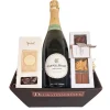 Gavekurv - 'TILLYKKE' gave med mousserende vin & chokolade
