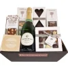 Gavekurv - 'tillykke' med mousserende CAVA og chokolade fra Summerbird