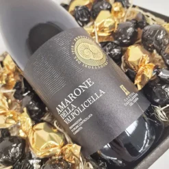 Gavekurv - vingave med Valpolicella Amarone og chokolade