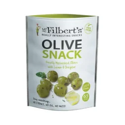 Grønne snack oliven m. citron og oregano - Mr. Filberts