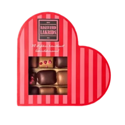 Hjerte gaveæske - Bagsværd Lakrids