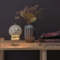 Hoptimist Bumble LED lampe - Latte