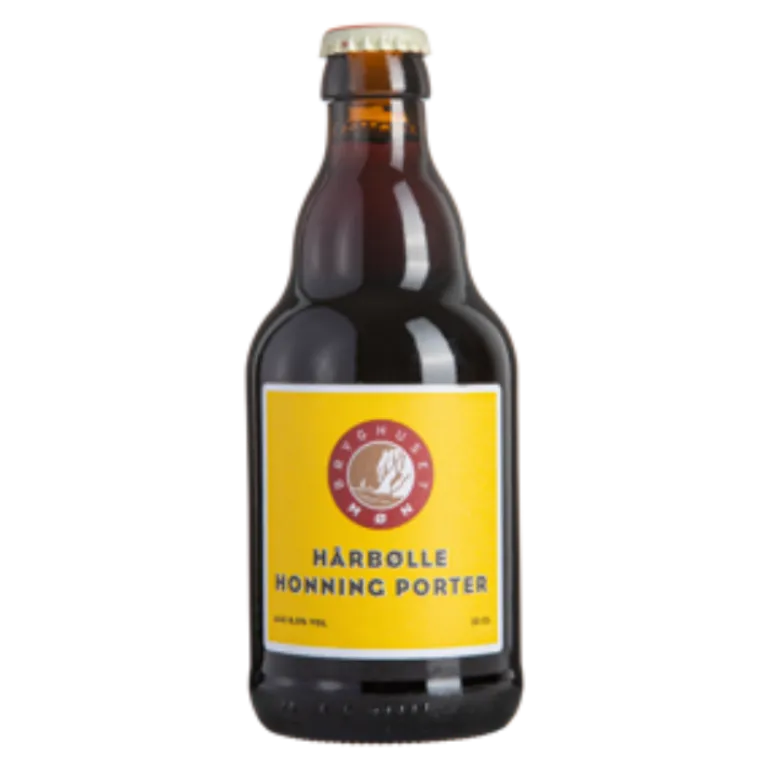 Hårbølle Honning Porter - Bryghuset Møn