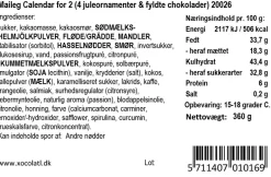 Julekalender fra Xocolatl og Maileg