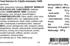 Julekalender med fyldt chokolade (2 pers.) fra Xocolatl
