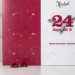 Julekalender med fyldt chokolade (2 pers.) fra Xocolatl