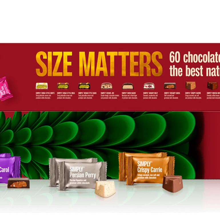 Julekalender 'Simply for sharing' - Simply Chocolate