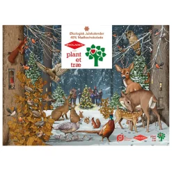 Julekalender til børn med mælkechokolade