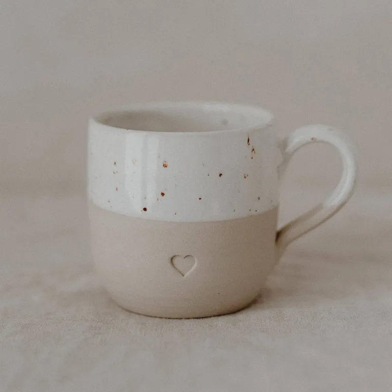 🖤 | Kaffekrus m. hank | 190 ml.