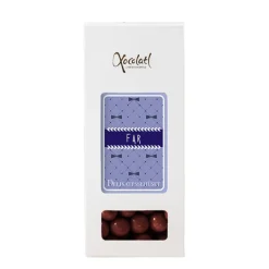 Kiksekugler med chokolade i æske - vælg variant