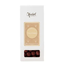 Kiksekugler med chokolade i æske - vælg variant