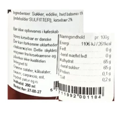 Kirsebær balsamico - Hr. Skov