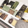 Kæmpe 'tak' gavekurv med 1.klasses vin og chokolade